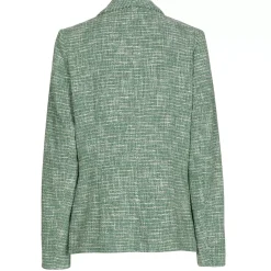 Femmes Caroline Biss Gilets*1888-62 / Blazer Ajuste Leger En Bouclette Legere
