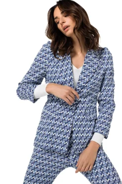 Femmes Caroline Biss Gilets*1850-29 / Blazer Confortable Impression Pop Art