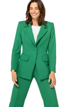 Femmes Caroline Biss Gilets*1823-62 / Blazer Long Et Confortable Au Look Urbain, Leger Et Confortable