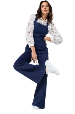 Femmes Caroline Biss Hauts*1606-91 / Blouse En Coton Semi-Transparent Avec Broderie