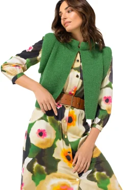 Femmes Caroline Biss Tire*1265-62 / Bolero Court Chaud Cosy