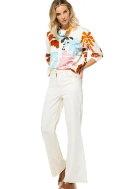 Femmes Caroline Biss Pantalon*3580-93 / Bootcut Confortable, Taille Normale