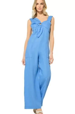 Femmes Caroline Biss Pantalon*3570-24 / Combinaison En Lin