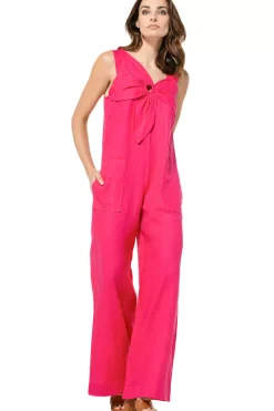 Femmes Caroline Biss Pantalon*3570-71 / Combinaison En Lin
