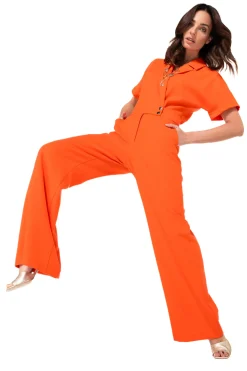 Femmes Caroline Biss Pantalon*1580-53 / Combinaison Fluide Et Confortable, Jambe Large