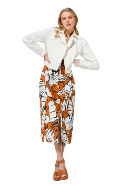 Femmes Caroline Biss Gilets*1818-34 / Gilet Court En Coton