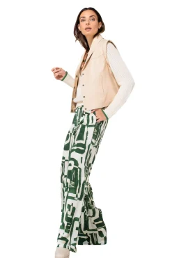 Femmes Caroline Biss Gilets*1800-33 / Gilet En Cuir Avec Manche Amovible