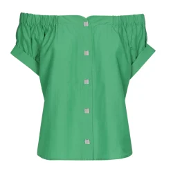 Femmes Caroline Biss Hauts*3654-61 / Haut Confortable A Epaules Denudees
