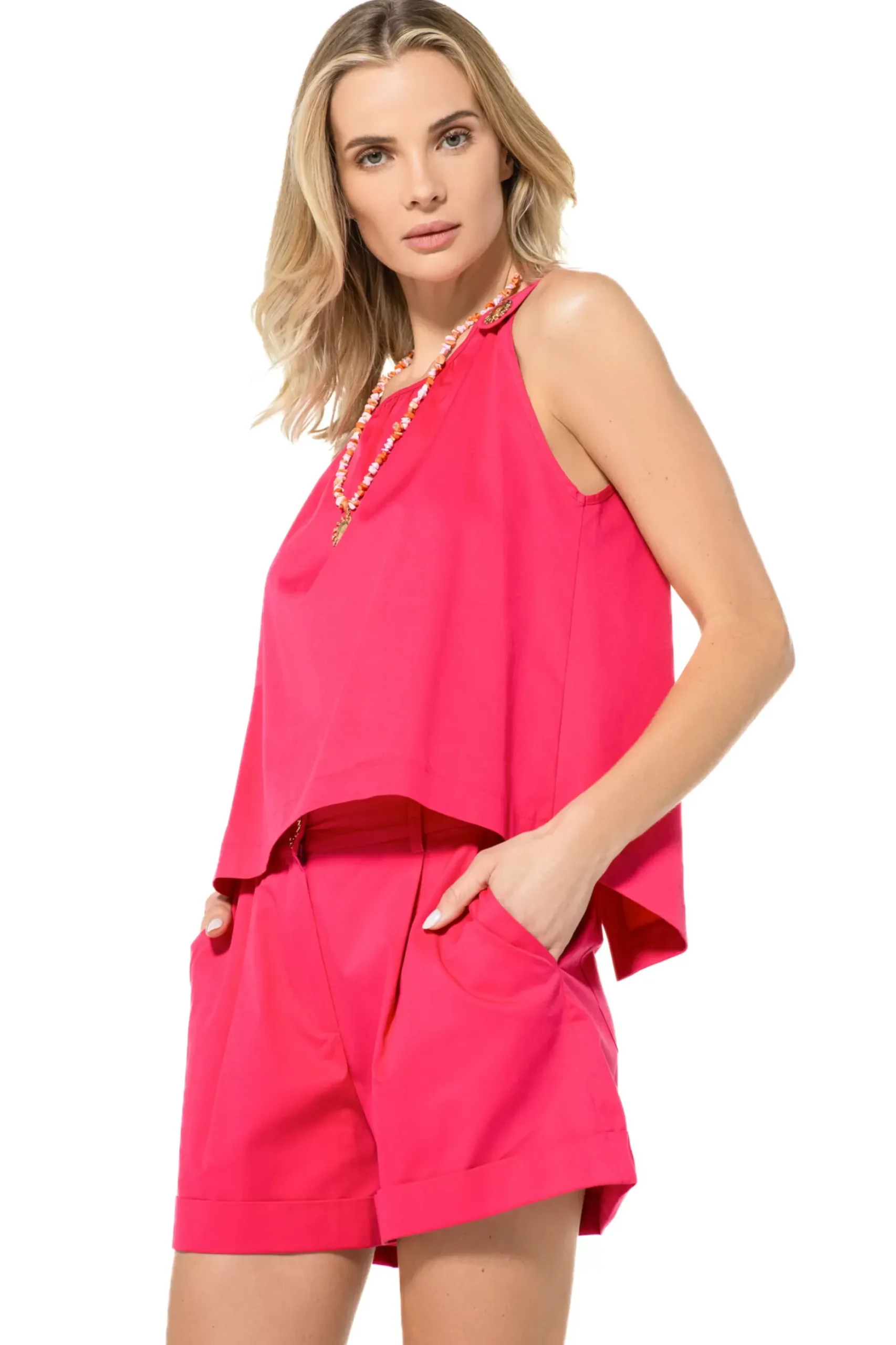 Femmes Caroline Biss Hauts*3673-74 / Haut Confortable Avec Effet Dos