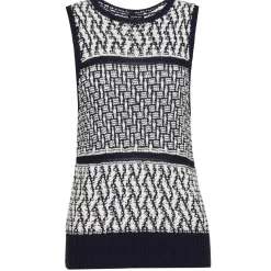 Femmes Caroline Biss Tire*1221-29 / Haut Debardeur Grosse Maille