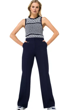 Femmes Caroline Biss Tire*1221-29 / Haut Debardeur Grosse Maille