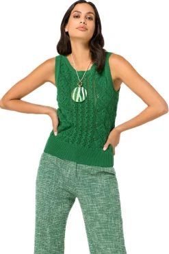 Femmes Caroline Biss Tire*1223-62 / Haut En Coton