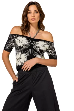 Femmes Caroline Biss Tire*1268-19 / Haut Fantaisie Confortable