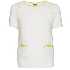 Femmes Caroline Biss Tire*1218-91 / Haut Maille Fine 2 Styles