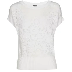 Femmes Caroline Biss Tire*1266-91 / Haut Semi-Transparent Elegant