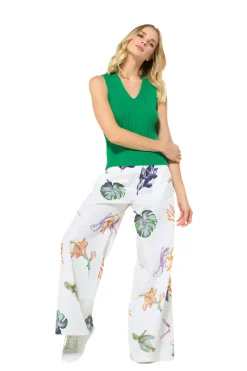 Femmes Caroline Biss Tire*3220-61 / Haut Tricote Ajuste