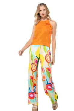Femmes Caroline Biss Tire*3200-55 / Haut Tricote Semi-Transparent