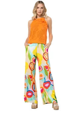 Femmes Caroline Biss Tire*3200-55 / Haut Tricote Semi-Transparent