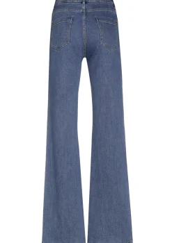 Femmes Caroline Biss Pantalon*1524-24 / Jean Bootcut Confortable, Taille Normale