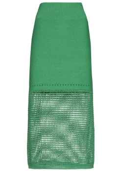 Femmes Caroline Biss Jupes*3714-61 / Jupe Midi En Maille