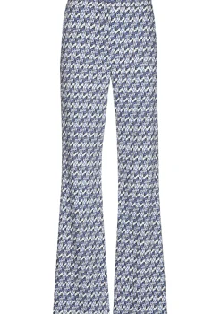 Femmes Caroline Biss Pantalon*1550-29 / Pantalon Confortable, Bootcut, Taille Normale, Imprime Pop-Art