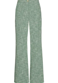 Femmes Caroline Biss Pantalon*1588-62 / Pantalon En Bouclette Fine, Jambe Large, Taille Normale