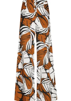 Femmes Caroline Biss Pantalon*1508-39 / Pantalon En Coton, Jambe Large, Taille Haute