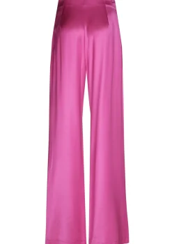 Femmes Caroline Biss Pantalon*1535-73 / Pantalon Festif Fluide, Jambe Droite, Taille Haute