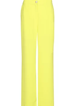 Femmes Caroline Biss Pantalon*1521-80 / Pantalon Fluide City Look, Jambe Droite, Taille Normale