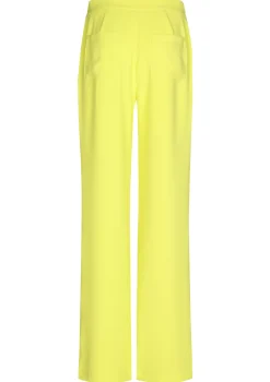 Femmes Caroline Biss Pantalon*1521-80 / Pantalon Fluide City Look, Jambe Droite, Taille Normale