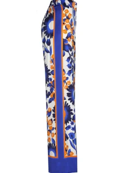 Femmes Caroline Biss Pantalon*1571-29 / Pantalon Fluide, Jambe Droite, Taille Normale