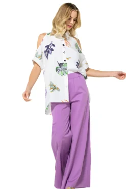 Femmes Caroline Biss Pantalon*3574-40 / Pantalon Large Confortable, Taille Normale