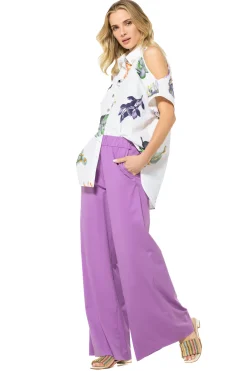 Femmes Caroline Biss Pantalon*3574-40 / Pantalon Large Confortable, Taille Normale