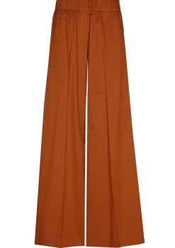 Femmes Caroline Biss Pantalon*1569-35 / Pantalon Large Confortable En Coton, Taille Normale