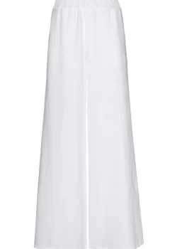 Femmes Caroline Biss Pantalon*3571-90 / Pantalon Large En Lin, Taille Normale