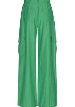 Femmes Caroline Biss Pantalon*3554-61 / Pantalon Large Melange De Coton, Taille Normale