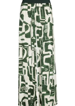 Femmes Caroline Biss Pantalon*1563-69 / Pantalon Palazzo Fluide, Jambe Large, Taille Normale