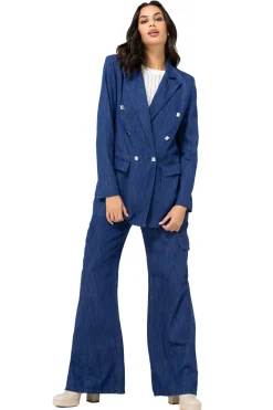 Femmes Caroline Biss Tire*1232-91 / Pull Ample Tricote A Manches Amovibles