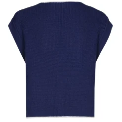 Femmes Caroline Biss Tire*1287-29 / Pull Debardeur En Coton
