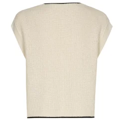 Femmes Caroline Biss Tire*1287-39 / Pull Debardeur En Coton