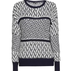 Femmes Caroline Biss Tire*1220-29 / Pull 'Debut De Saison' En Maille Epaisse