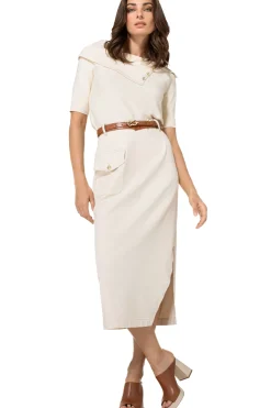 Femmes Caroline Biss Tire*1245-34 / Pull Elegant En Maille Fine