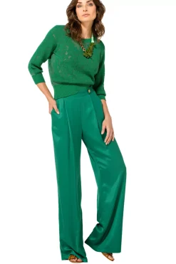 Femmes Caroline Biss Tire*1267-62 / Pull Elegant Semi-Transparent