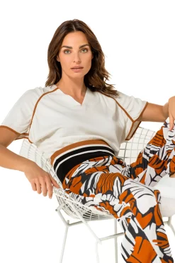 Femmes Caroline Biss Tire*1251-39 / Pull En Maille Fine Effet Manches