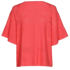 Femmes Caroline Biss Tire*1249-72 / Pull En Maille Fine Effet Fleur