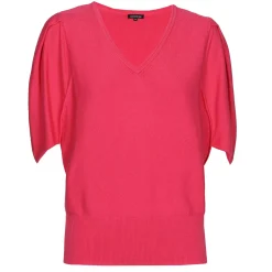 Femmes Caroline Biss Tire*1247-74 / Pull En Maille Fine Effet Manches