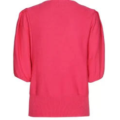 Femmes Caroline Biss Tire*1247-74 / Pull En Maille Fine Effet Manches