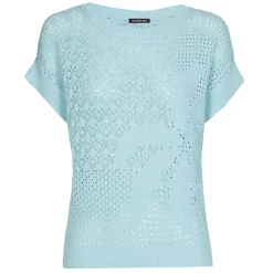 Femmes Caroline Biss Tire*3215-62 / Pull Tricote Semi-Transparent