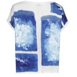 Femmes Caroline Biss Tire*3203-29 / Pull Tricote Semi-Transparent