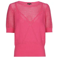 Femmes Caroline Biss Tire*3212-71 / Pull Tricote Semi-Transparent